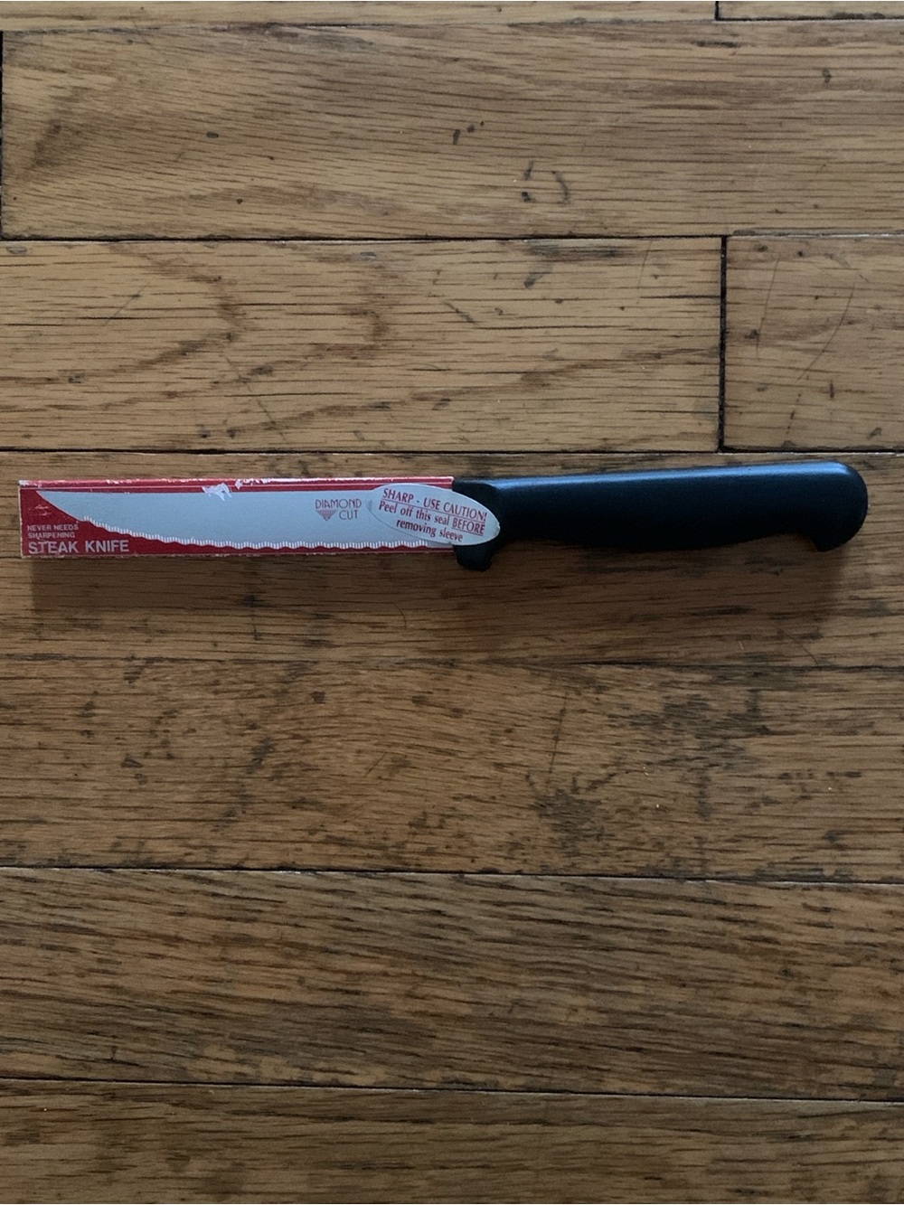 Diamond Cut Steak Knife Japan 1087-M Stainless 4” Blade Vintage